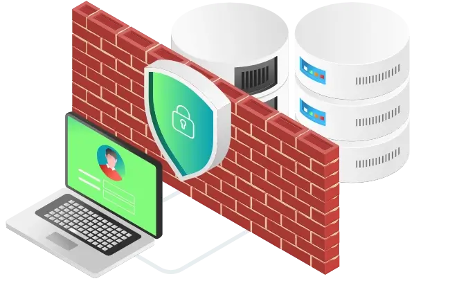 User privacy firewall illustration